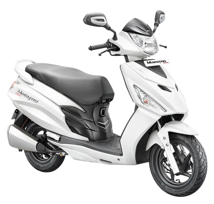 White Scooter
