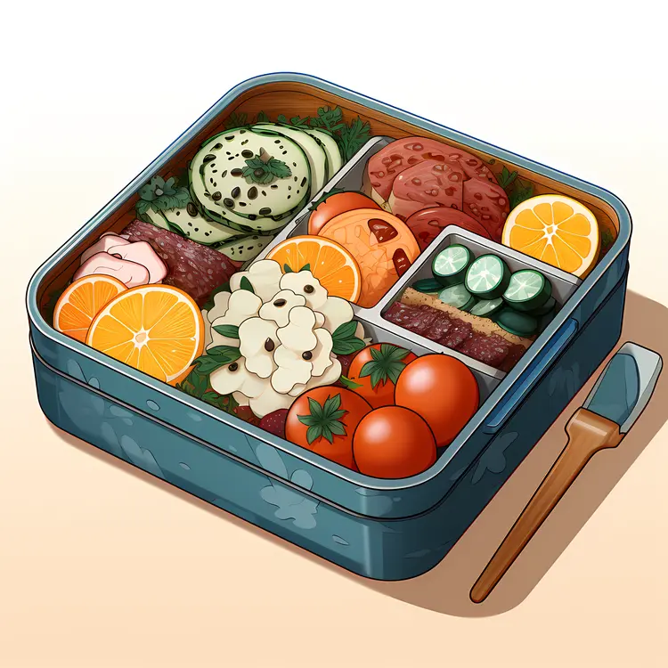Healthy Food in a Container
