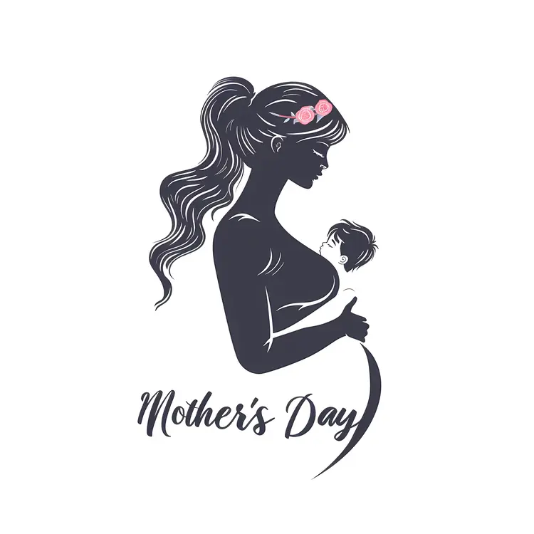 Mother Holding Baby for Mother's Day
