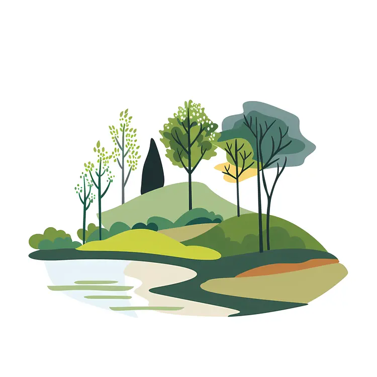 Tranquil Forest Scene
