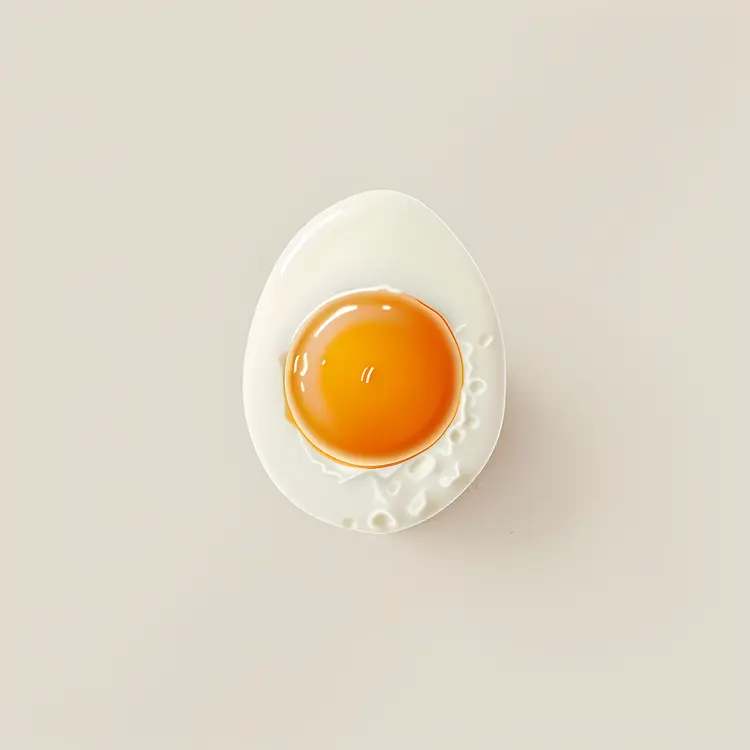 Single Egg with Yolk