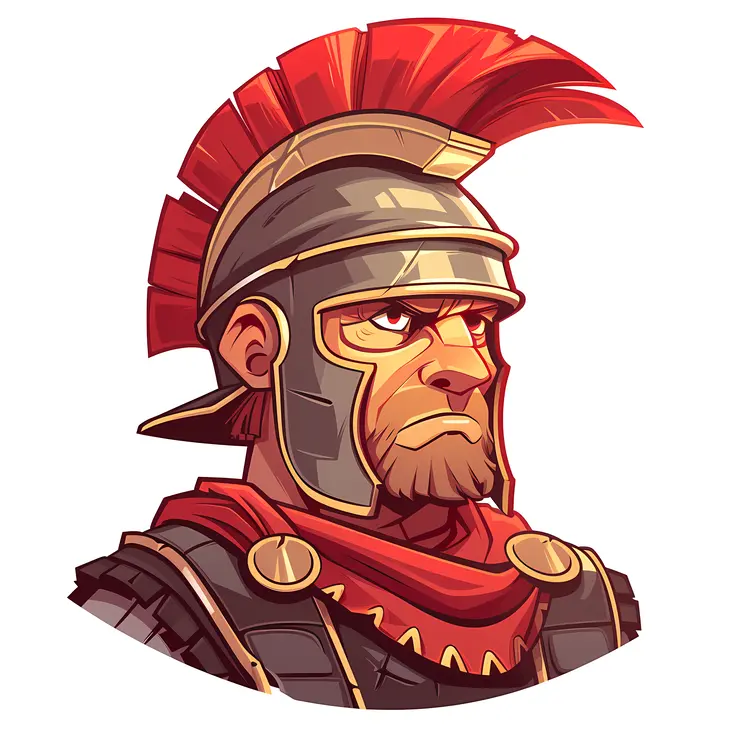 Roman Soldier in Armor