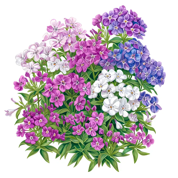 Colorful Pink and Purple Flower Bouquet