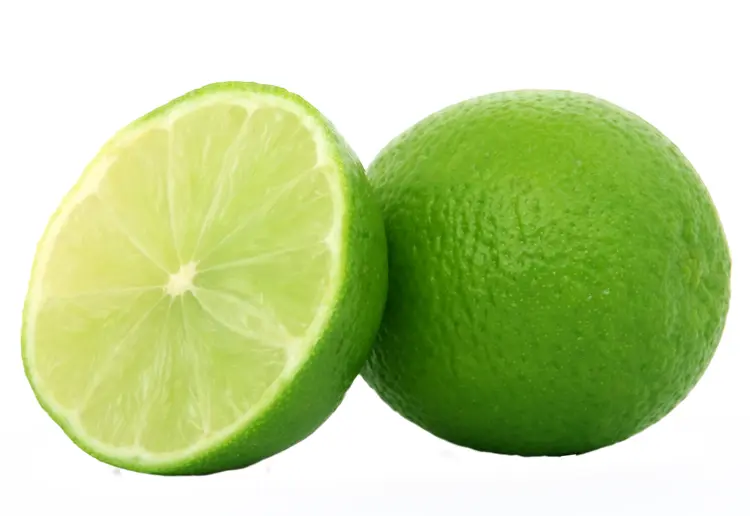 Whole and Sliced Lime