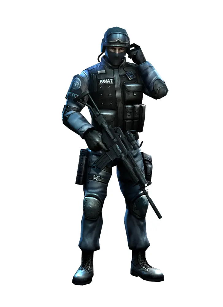 Full Body SWAT Officer