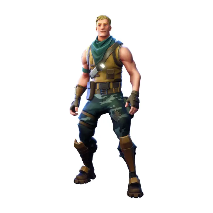 Fortnite Character in Camo
