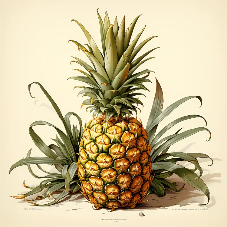 Juicy Tropical Pineapple