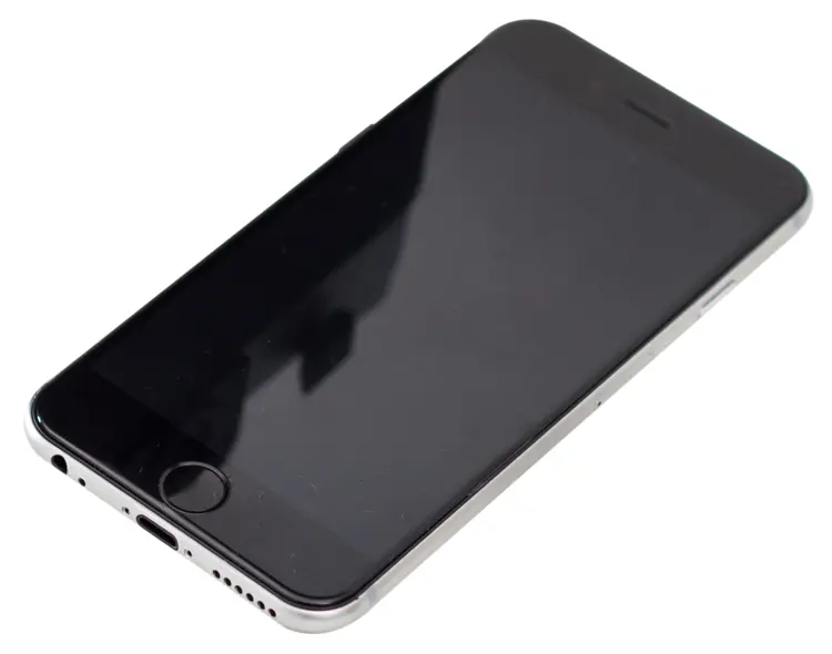 Smartphone with Blank Screen