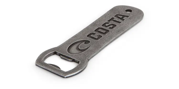 Metal Bottle Opener with Costa Branding