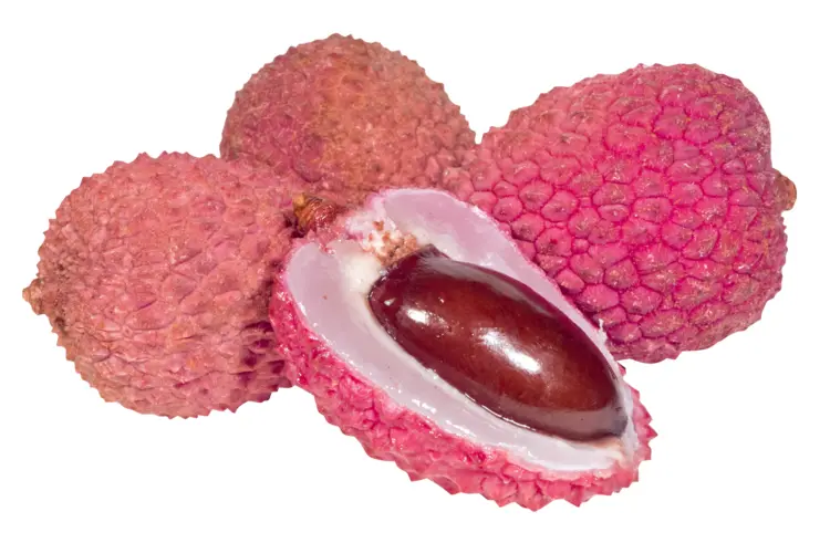 Juicy Pink Lychee Fruit