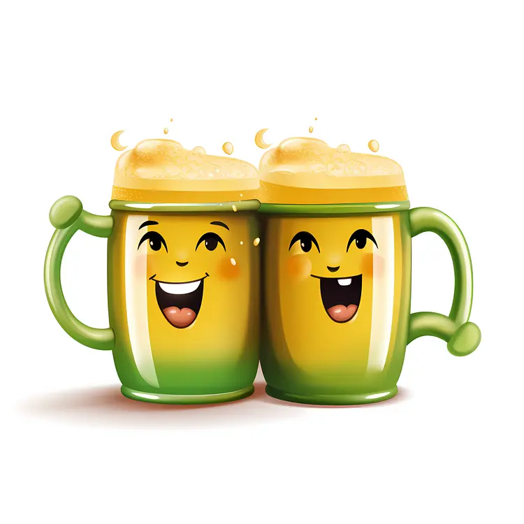 Happy Beer Mugs