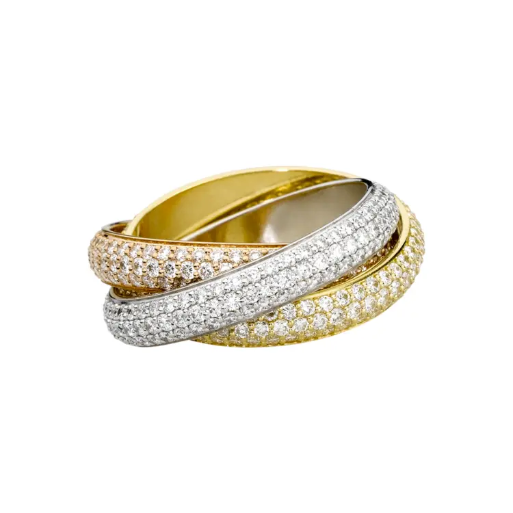 Gold and Diamond Encrusted Ring