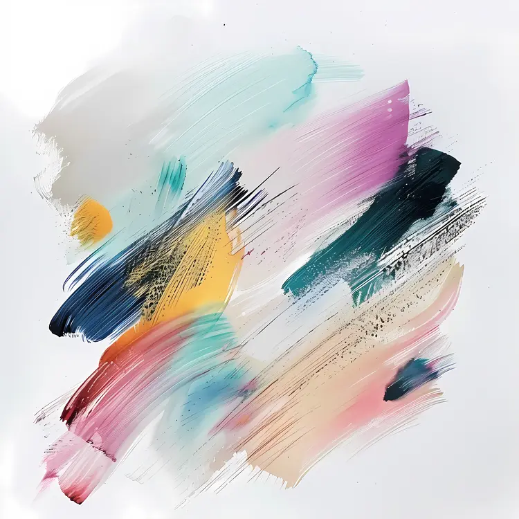Soft Pastel Brush Strokes