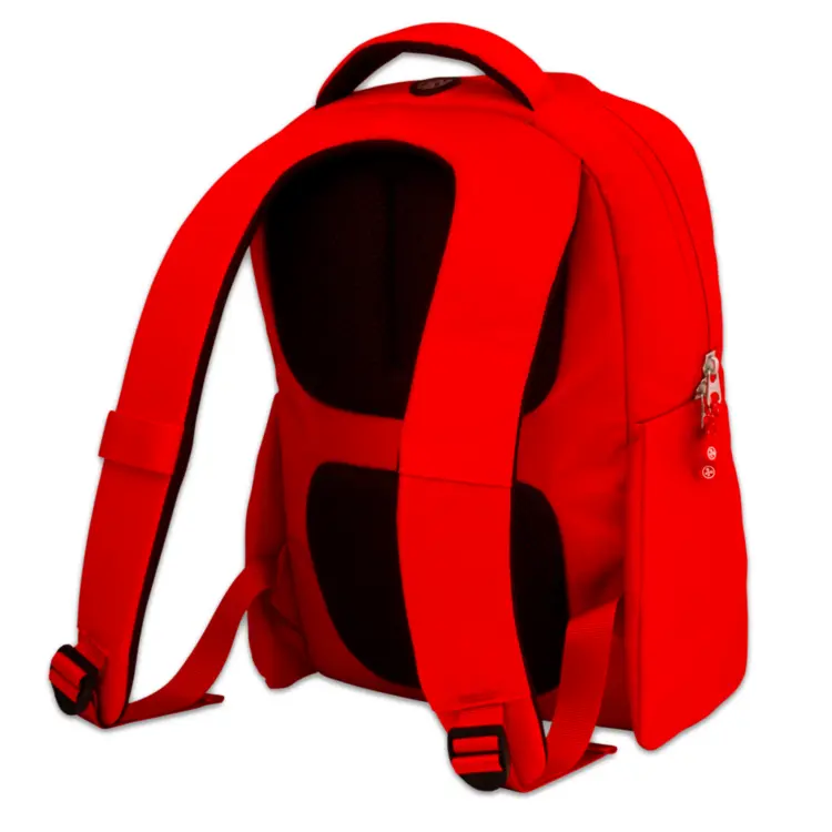 Red Backpack for School and Travel