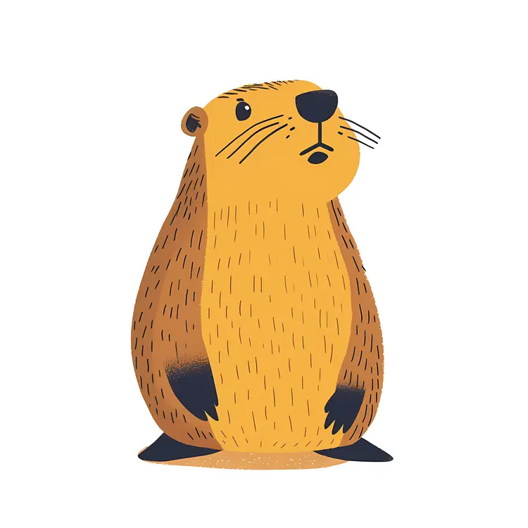 Cute Animal Cartoon Illustration