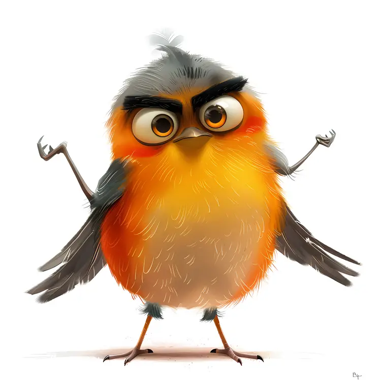 Angry Bird with Attitude