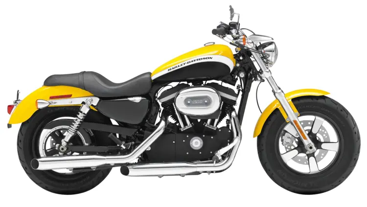 Yellow Motorcycle for Adventure