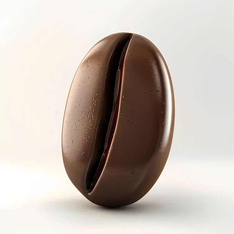Smooth Brown Chocolate Bean