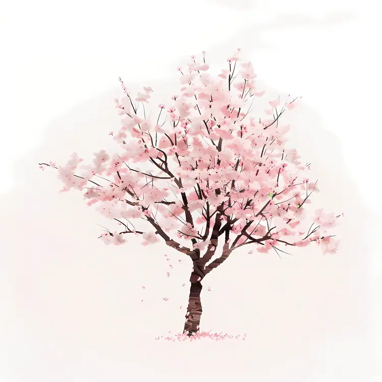 Delicate Pink Blossom Tree