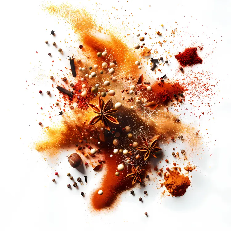Assorted Spices for Cooking and Seasoning
