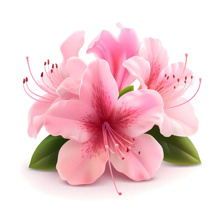 Pink Flowers with Delicate Petals
