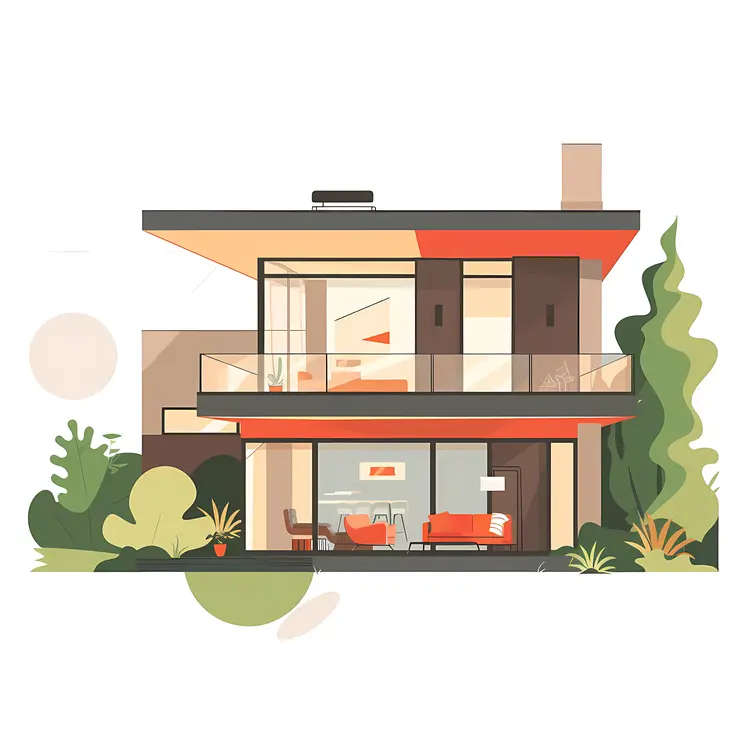 Modern House with Garden