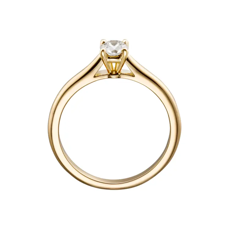 Classic Gold Engagement Ring
