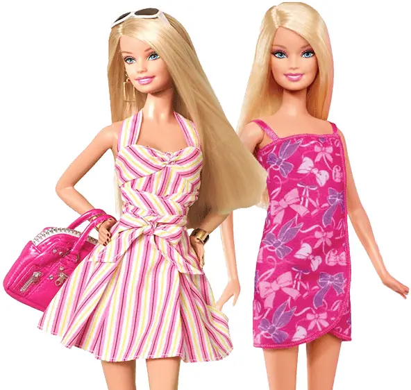 Fashionable Dolls in Summer Dresses