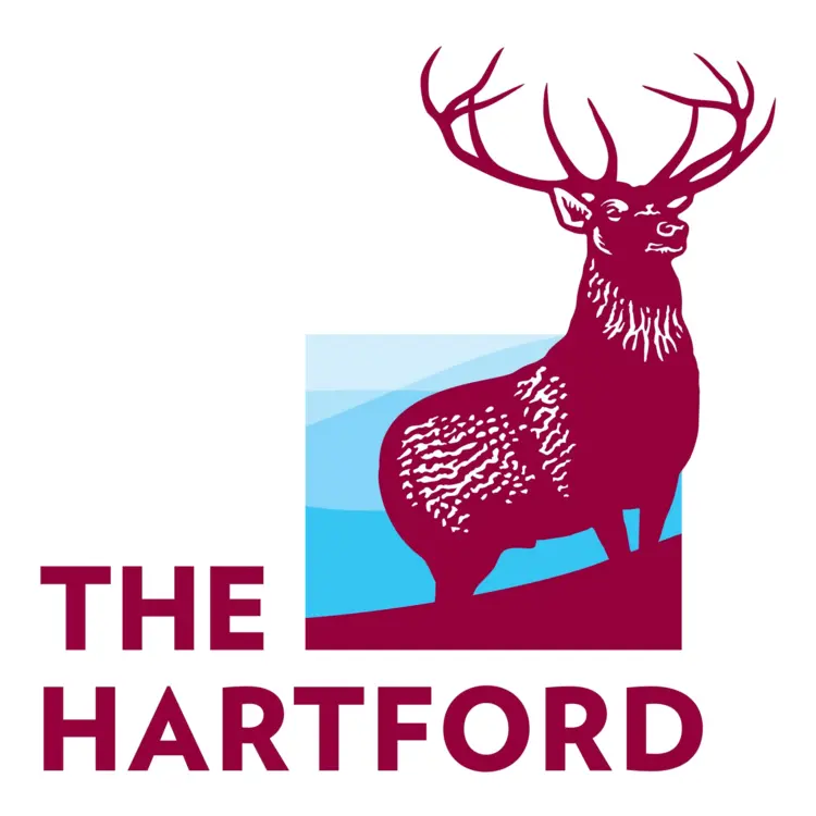 Hartford Insurance Logo with Deer
