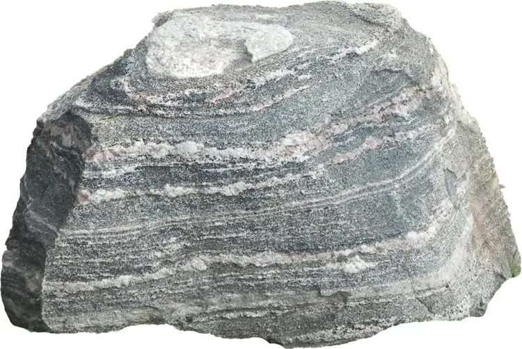 Gray Rock Boulder in Nature