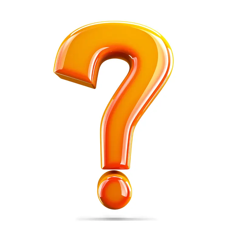 Yellow Question Mark Symbol