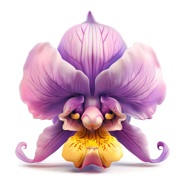 Smiling orchid