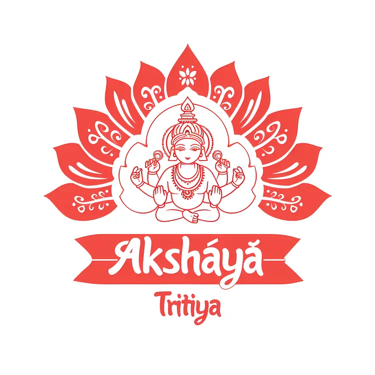 Goddess Illustration for Akshaya Tritiya