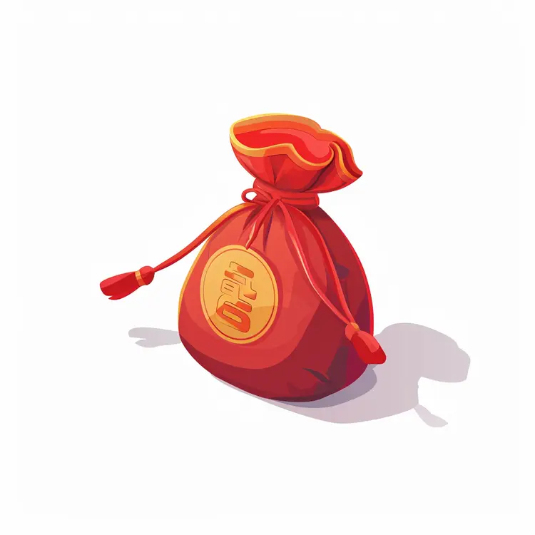 Small Red Money Bag for Chinese New Year