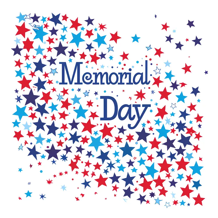 Memorial Day with Stars