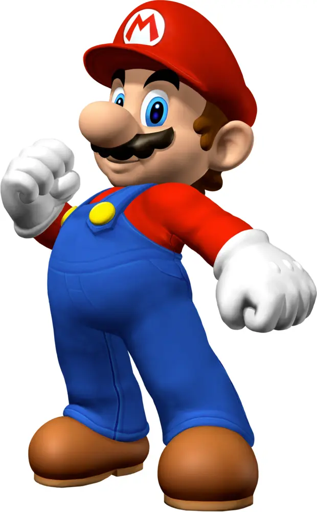 Mario in Confident Pose