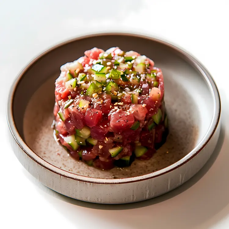 Meat Tartare with Vegetables
