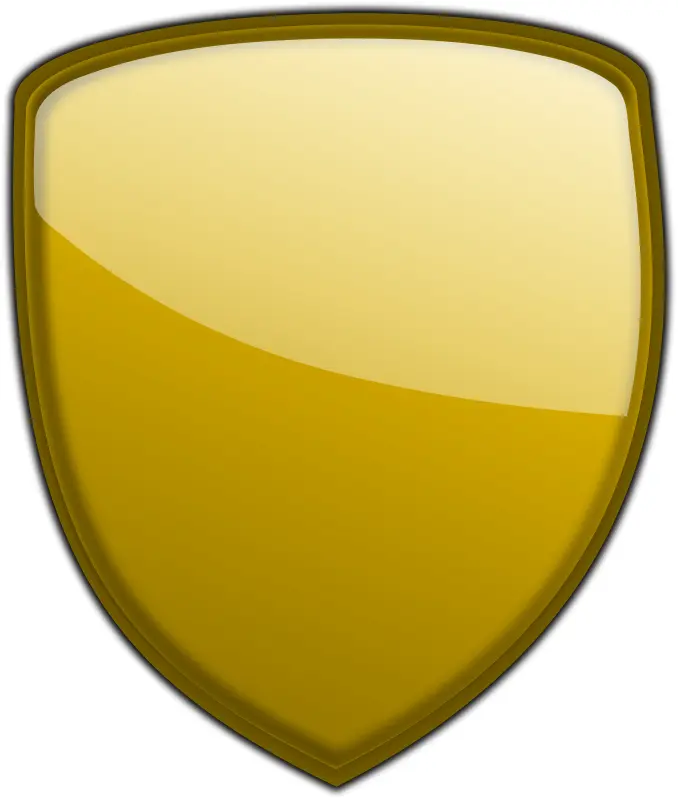 Yellow Shield Emblem