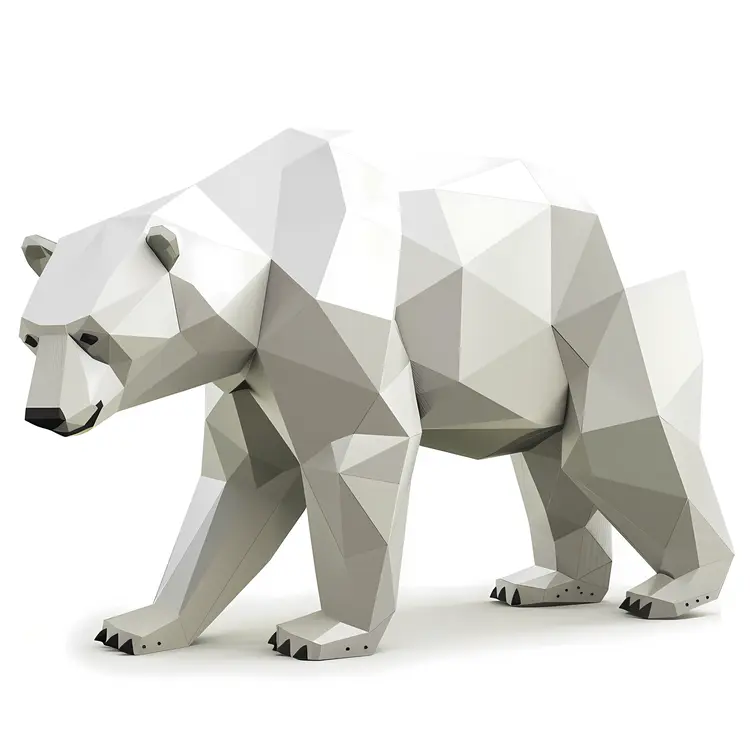 Geometric Polar Bear