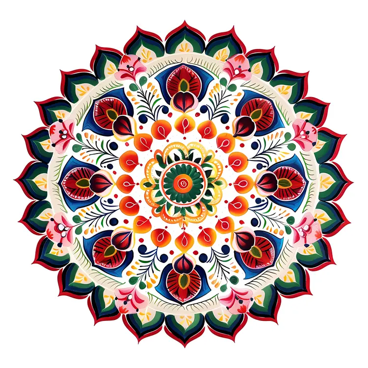 Colorful Mandala Art