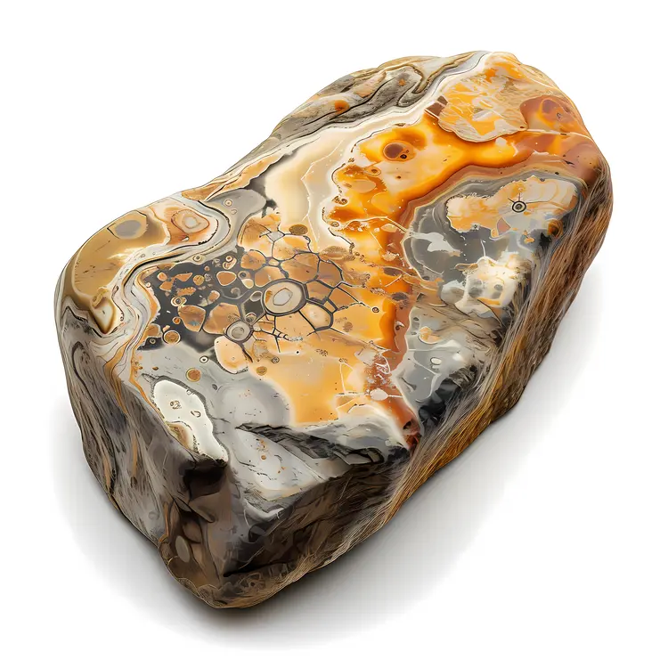 Colorful Patterned Rock