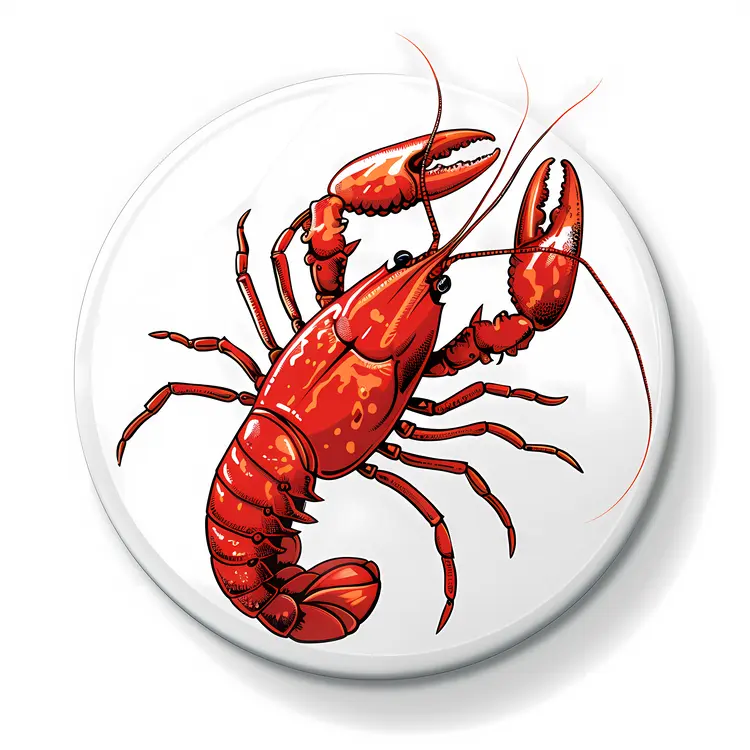 Detailed Lobster Illustration