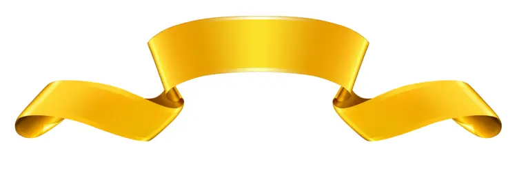 Shiny Golden Ribbon