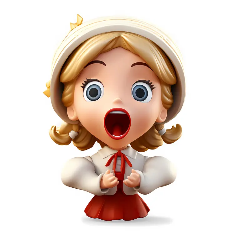 Singing Girl in Choir