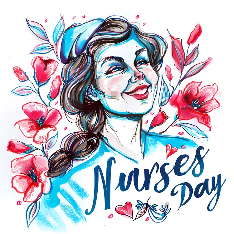 Nurses Day Celebration with Flowers