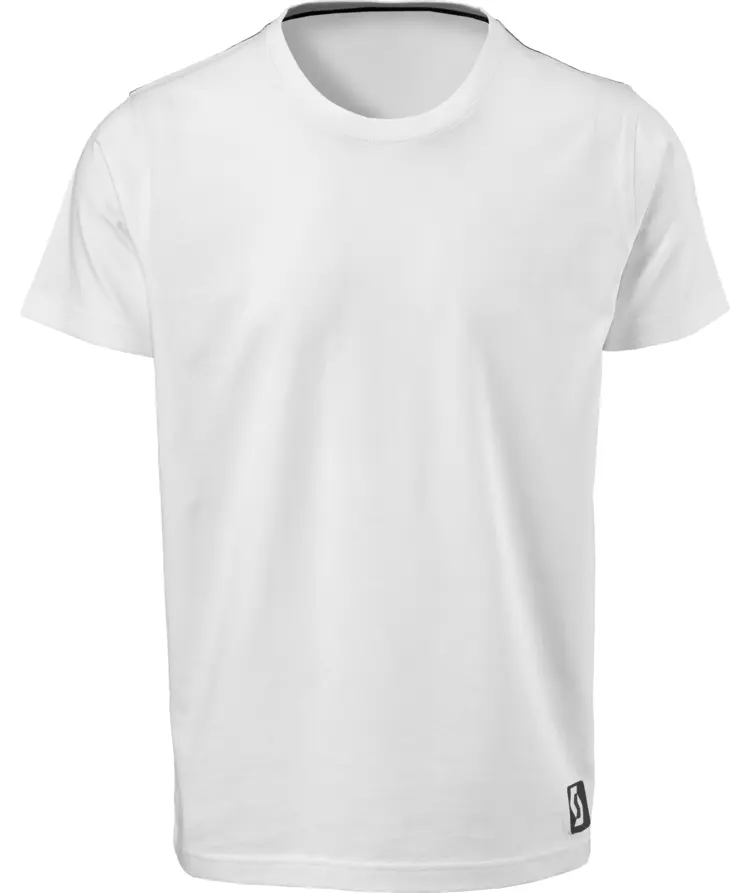 White T-Shirt with Scott Logo