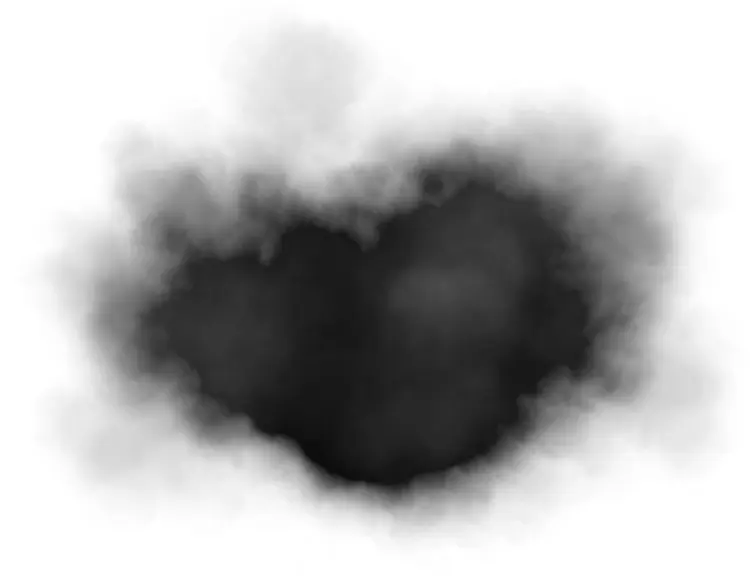 Dark Black Smoke Cloud