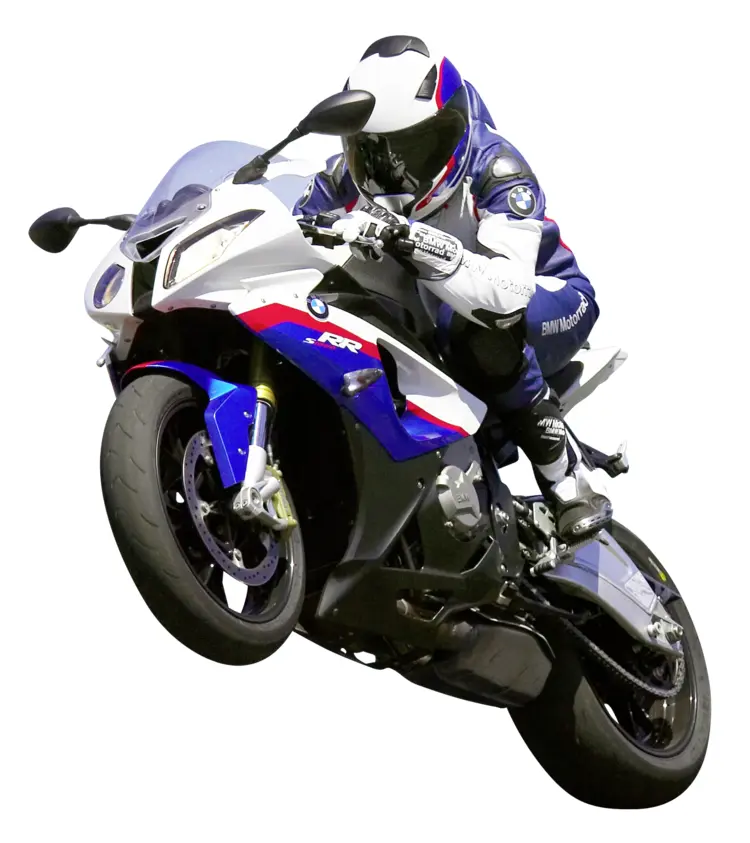 High-Speed Racing Motorcycle