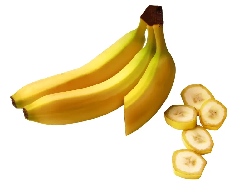 Bunch of Bananas with Slices