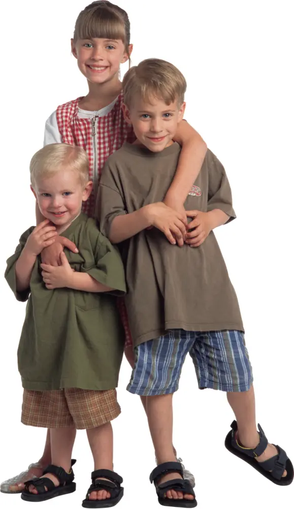 Happy Siblings Together